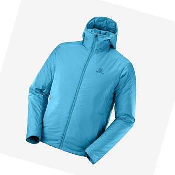 Salomon OUTRACK INSULATED Erkek Ceket Mavi | TR 3320JPQ